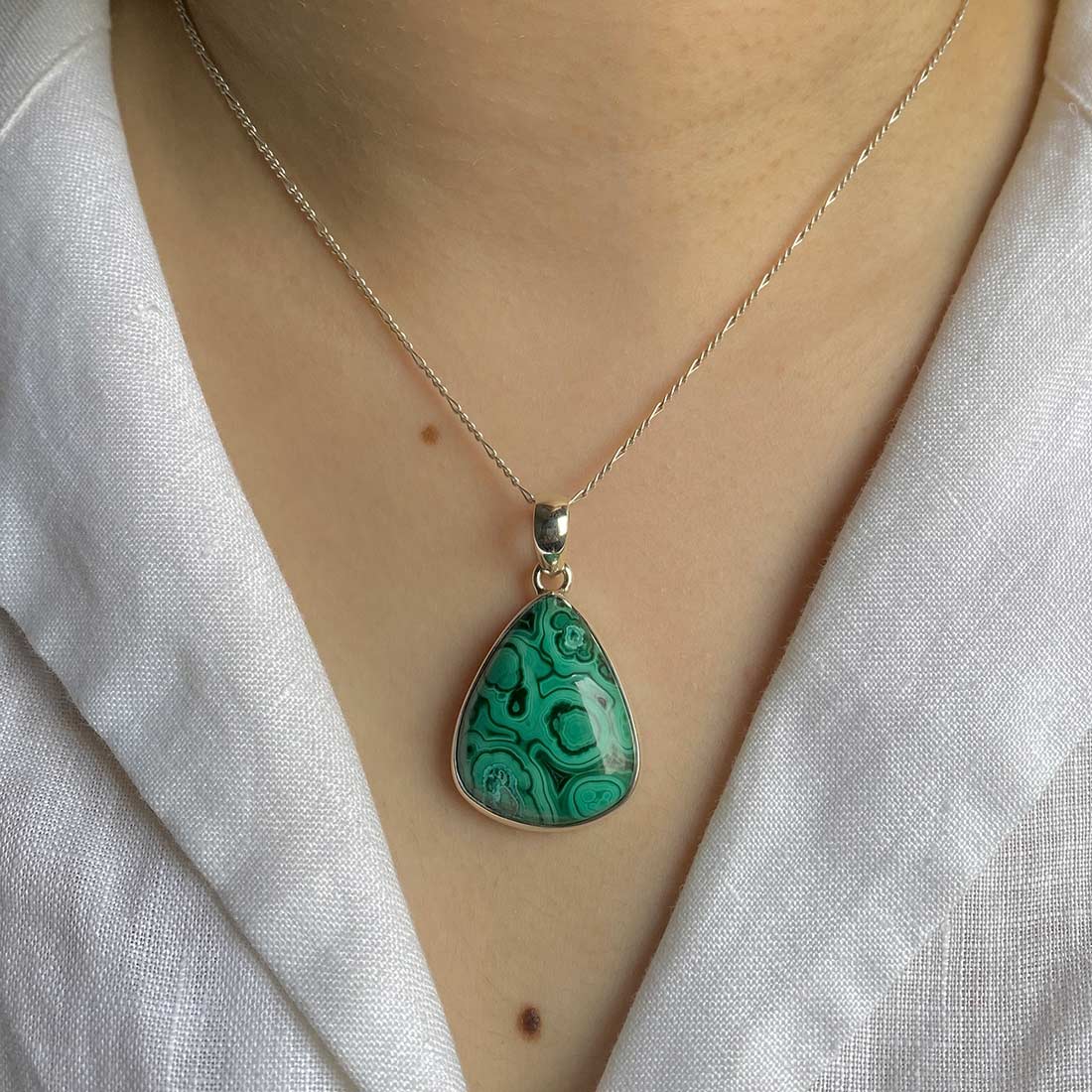 Malachite Pendant-(MLC-P-8.)